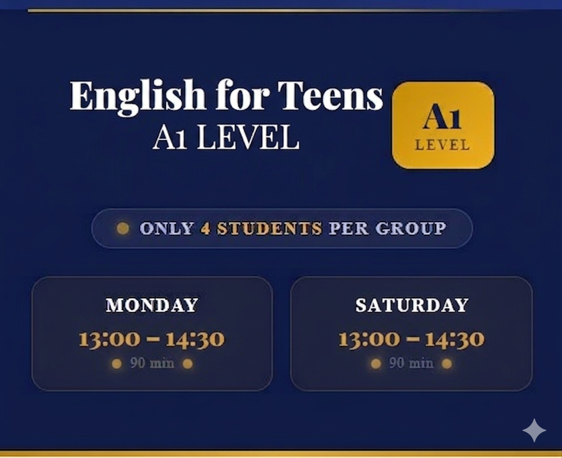 english for teens A1