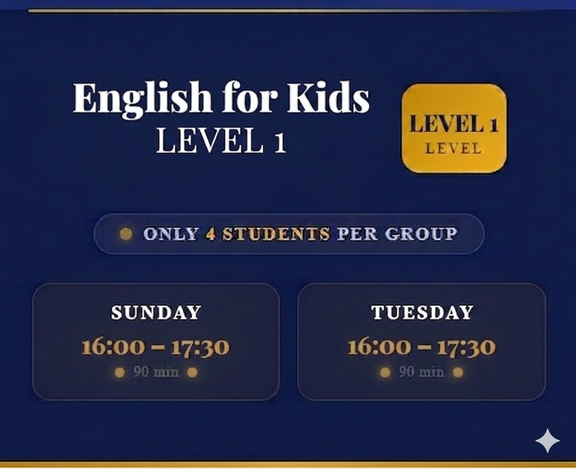 english for kids level 1