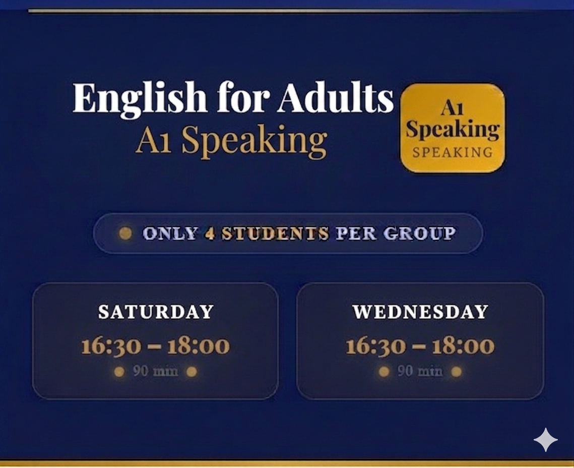 adult speaking A1